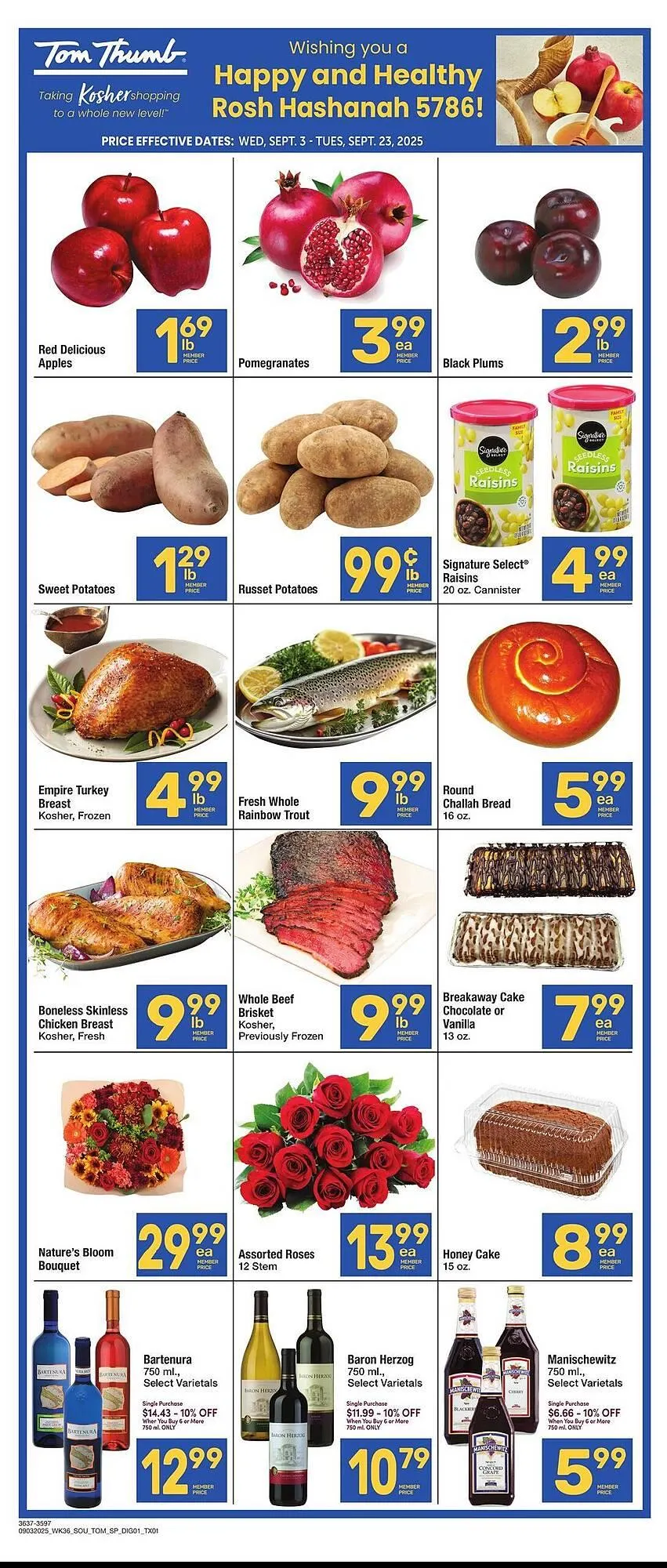 Tom Thumb weekly ad - 1