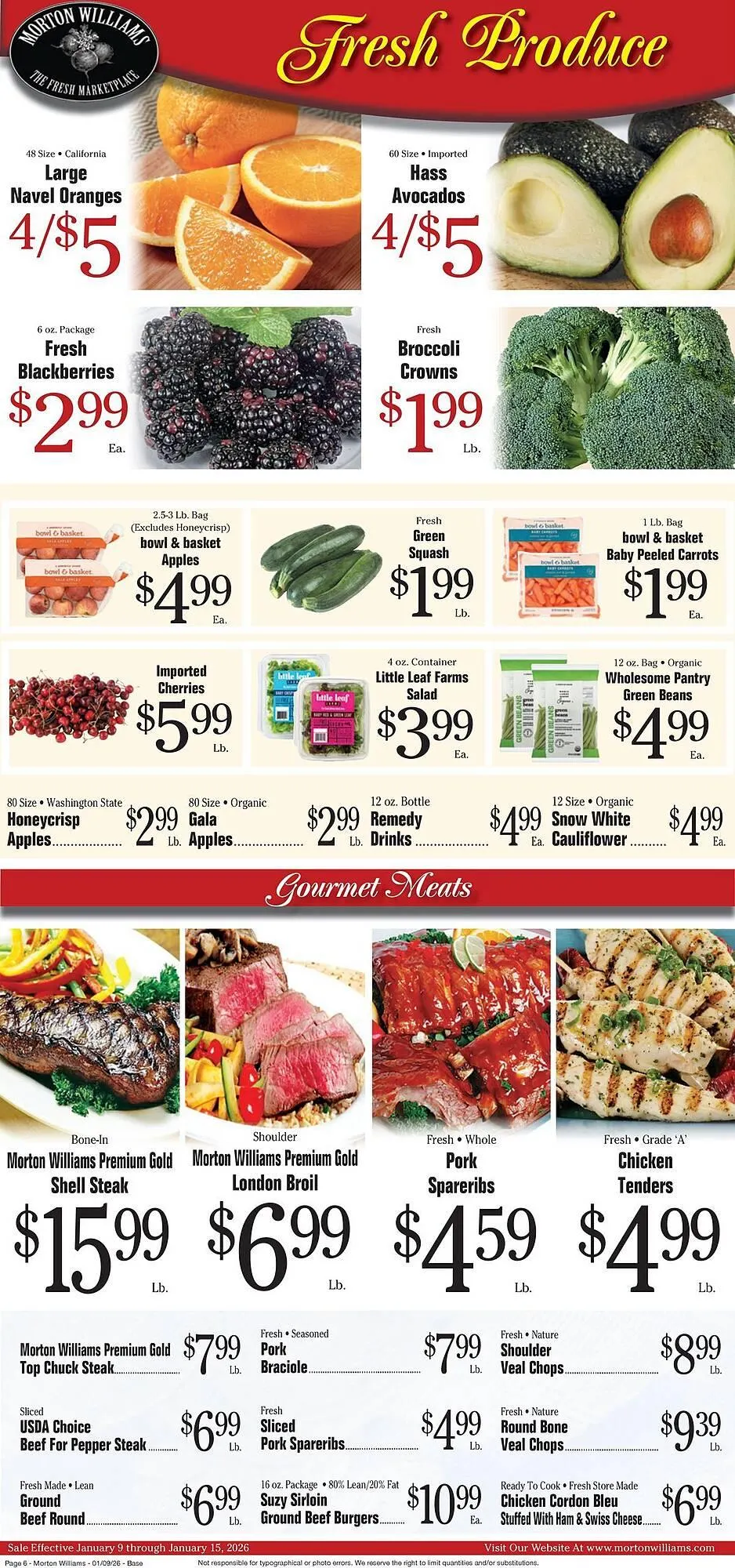 Weekly ad Morton Williams weekly ad from January 9 to January 15 2026 - Page 6