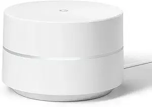 Google WiFi System, 1-Pack - Router Replacement for Whole Home Coverage - NLS-1304-25,white
