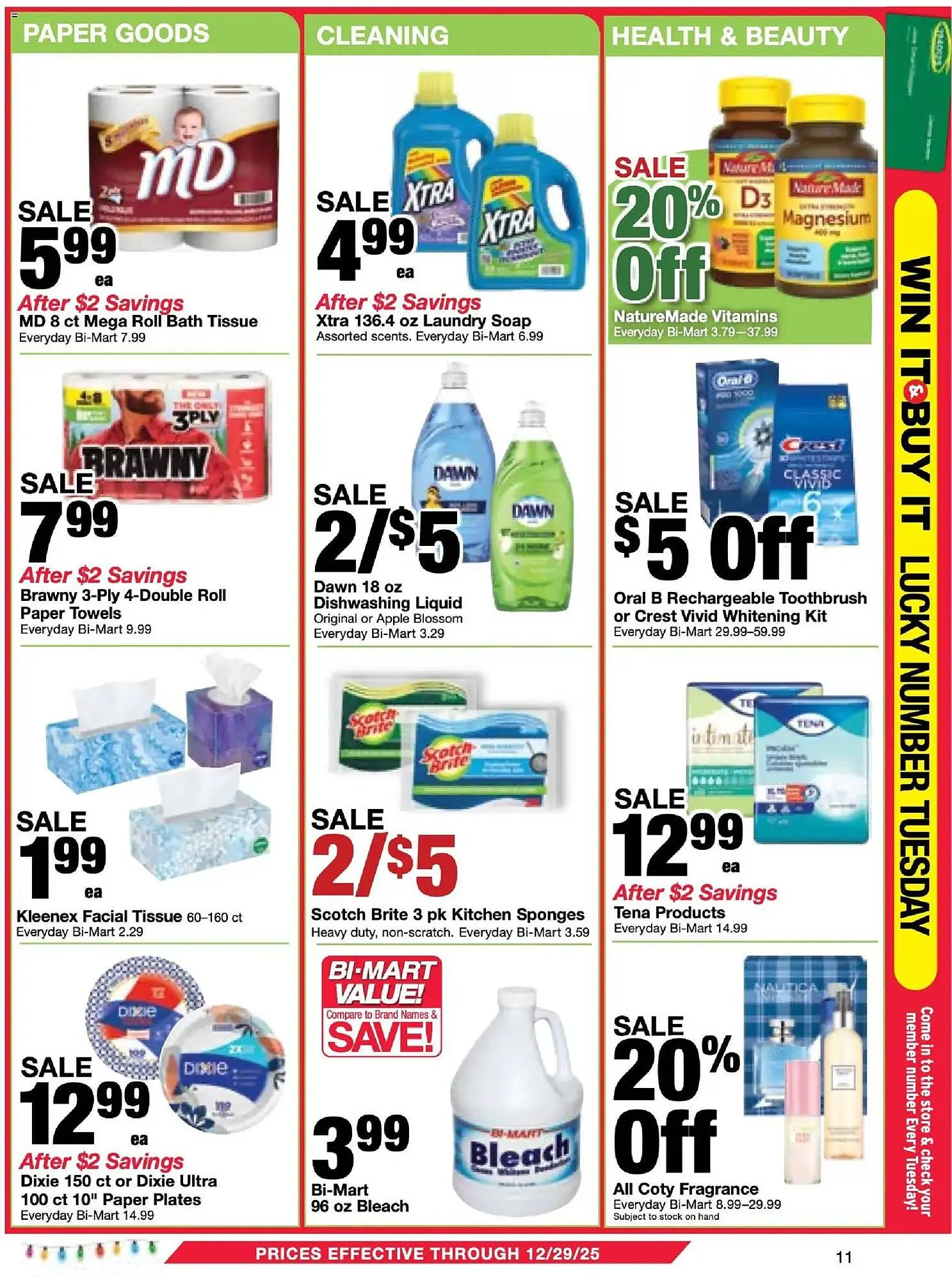 Weekly ad Bi-Mart weekly ad from December 16 to December 30 2025 - Page 11