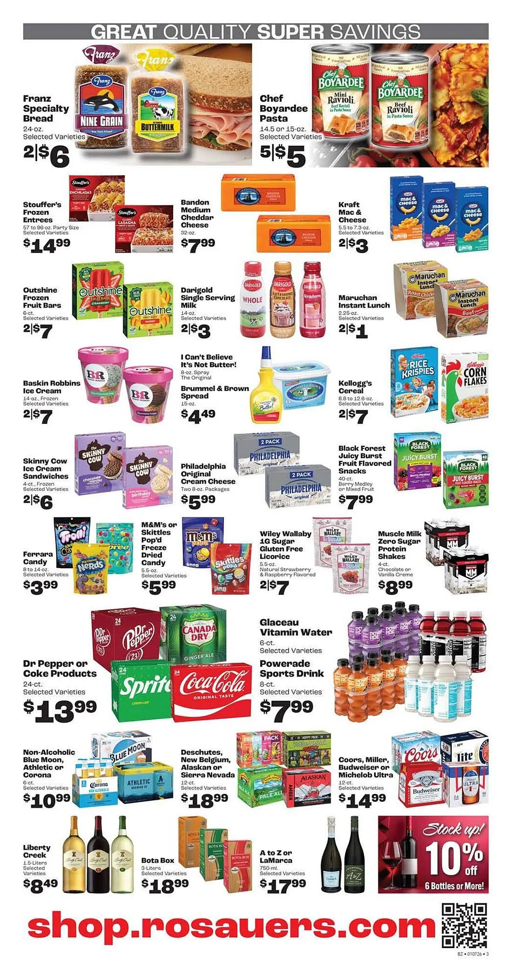 Weekly ad Rosauers weekly ad from January 7 to January 13 2026 - Page 3