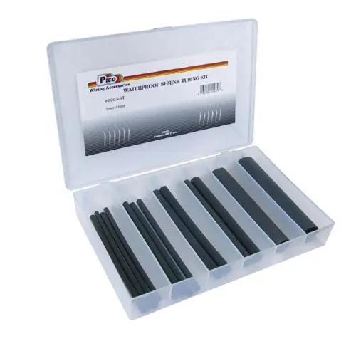 Pico Waterproof Black Shrink Tube Assortment Kit