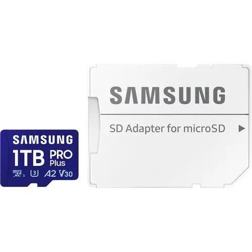 Samsung 1TB PRO Plus microSDXC Memory Card with SD Adapter