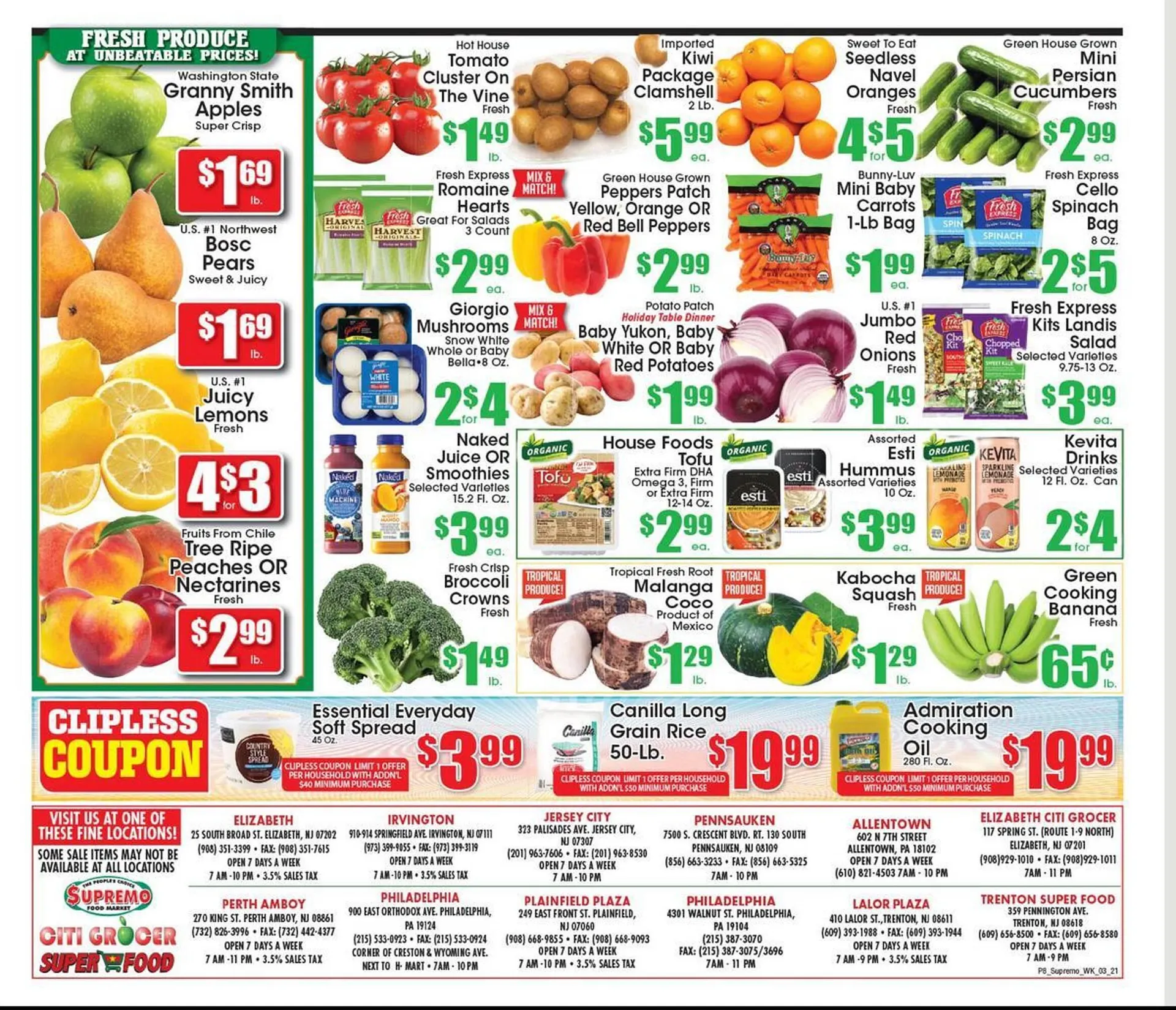 Weekly ad Supremo Foods Inc weekly ad from March 21 to March 27 2026 - Page 8
