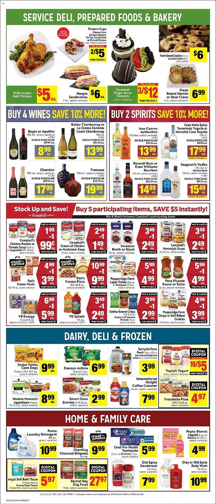 Weekly ad Lucky Supermarkets weekly ad from April 22 to April 29 2026 - Page 2