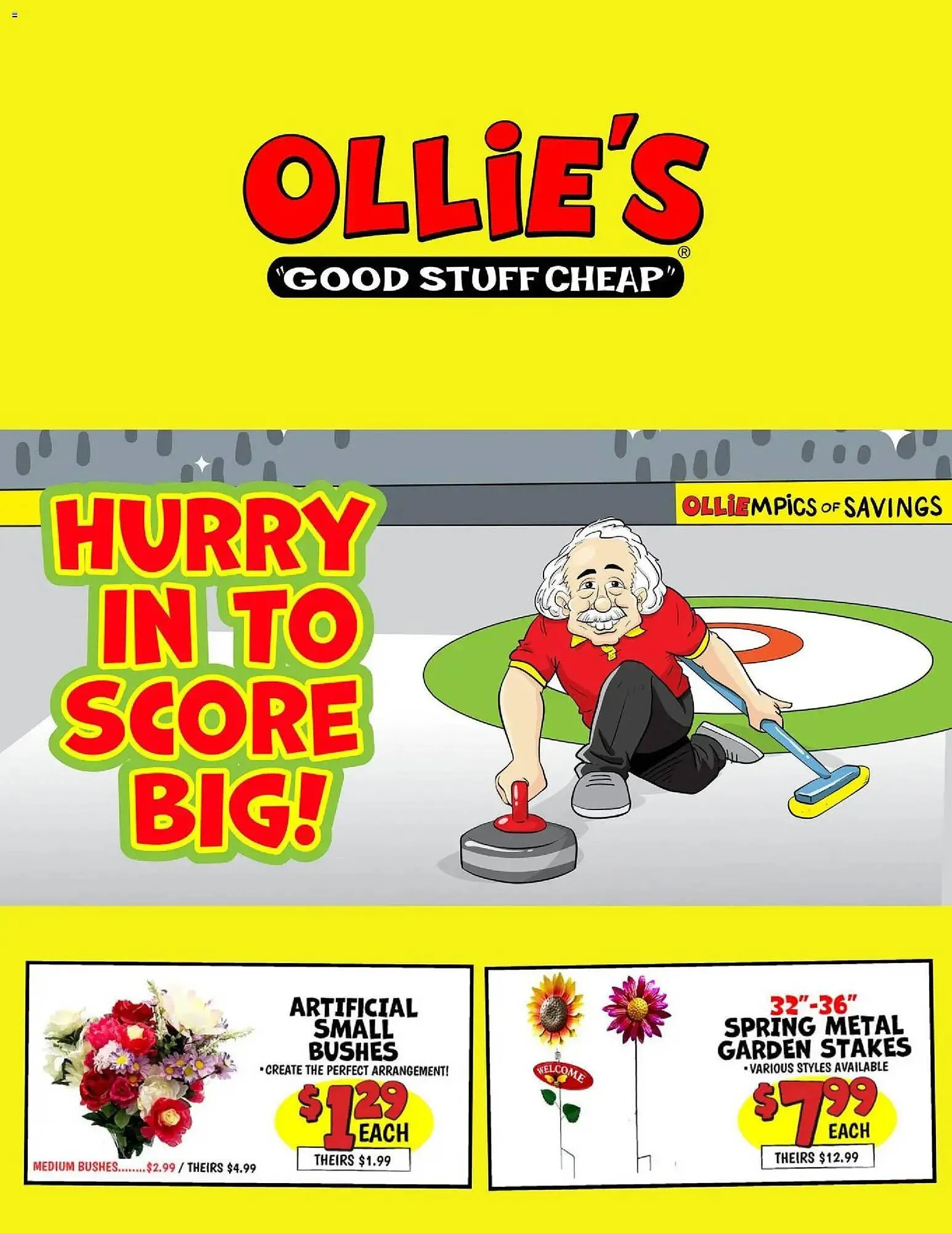 Ollies weekly ad - 1