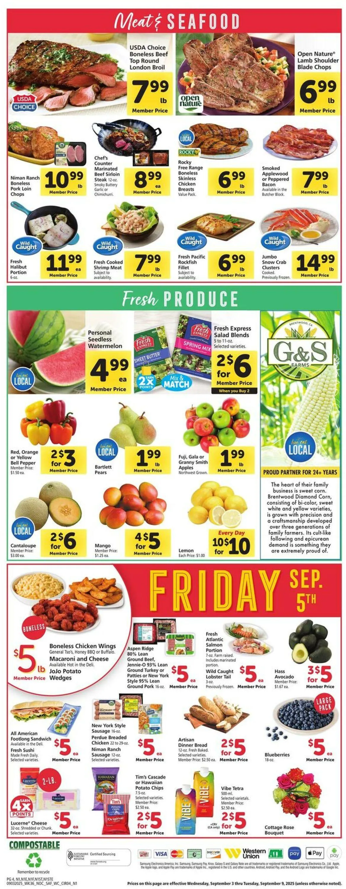 Weekly ad Safeway Current weekly ad from September 3 to September 9 2025 - Page 4