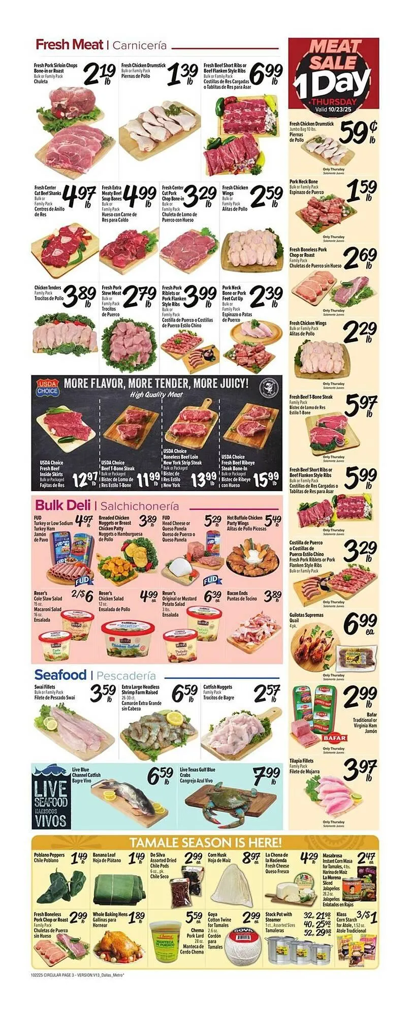 Weekly ad Fiesta Mart weekly ad from October 22 to October 28 2025 - Page 3