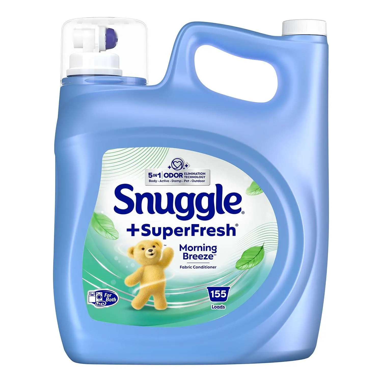 Snuggle SuperFresh Liquid Fabric Softener, Original, 155 loads, 164 fl. oz.