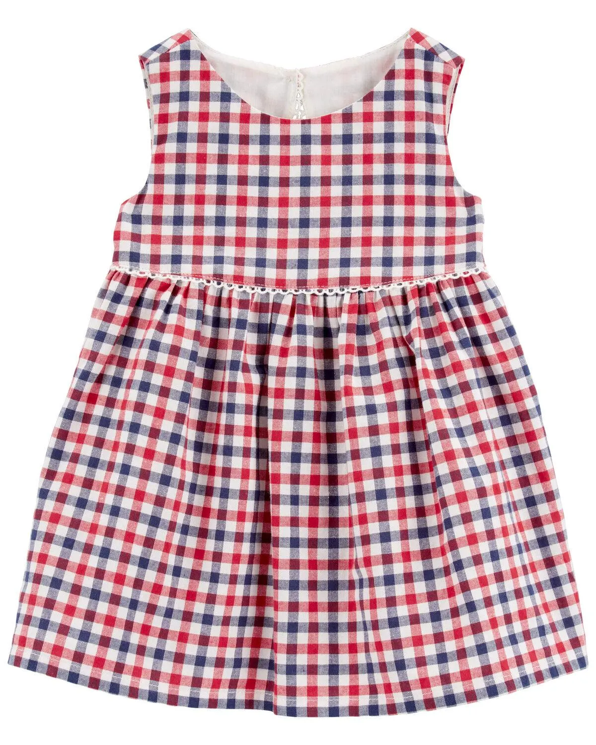 Baby Plaid Babydoll Dress