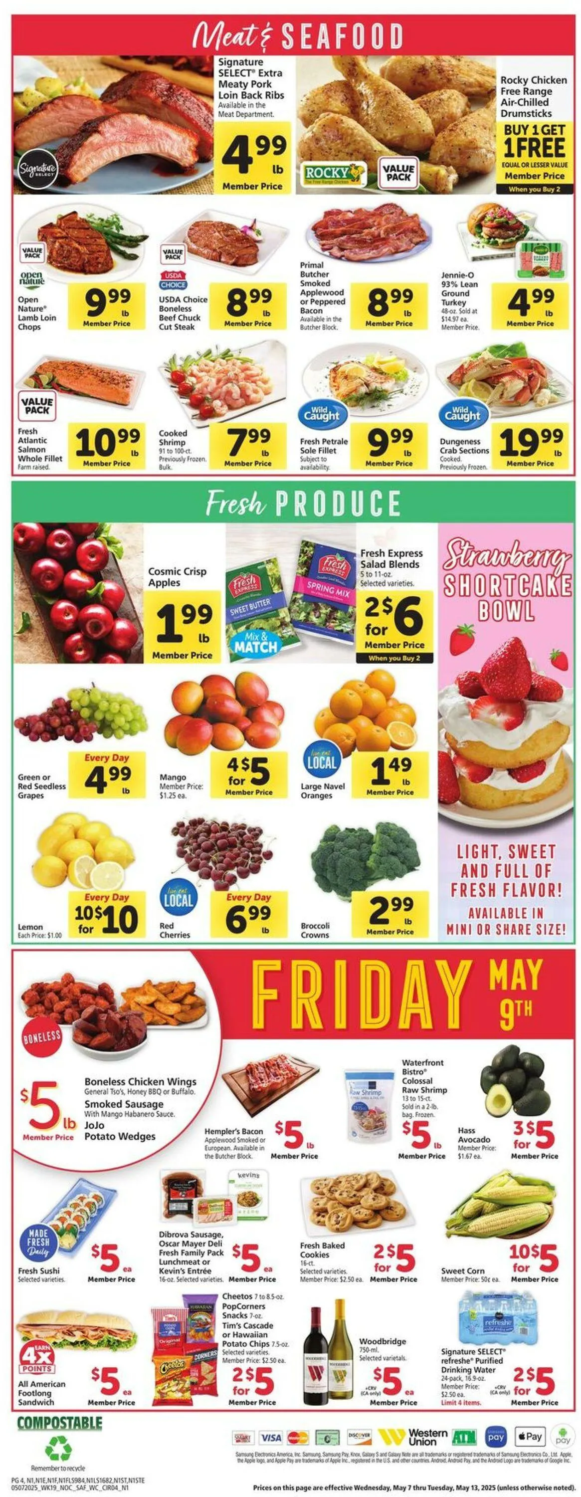 Weekly ad Safeway Current weekly ad from May 7 to May 13 2025 - Page 6