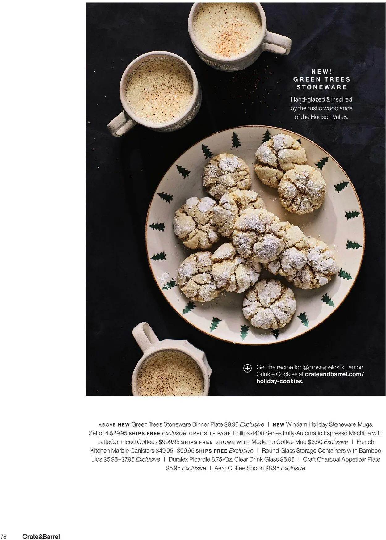 Weekly ad Crate & Barrel from November 4 to January 1 2025 - Page 78
