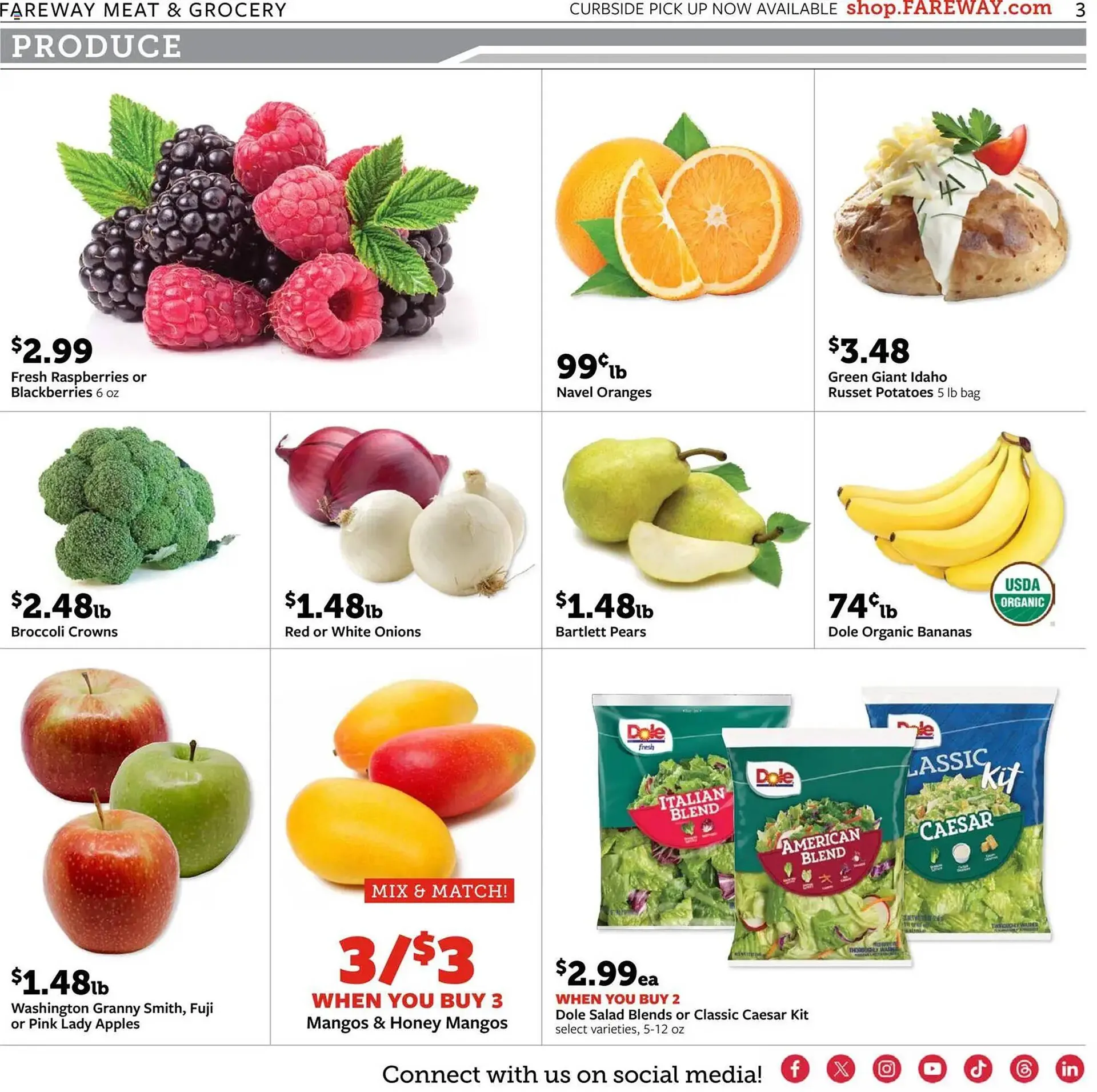 Weekly promotion Fareway weekly ad spanning from April 6 to April 11 2026 - Page 3 for Catalogue 365