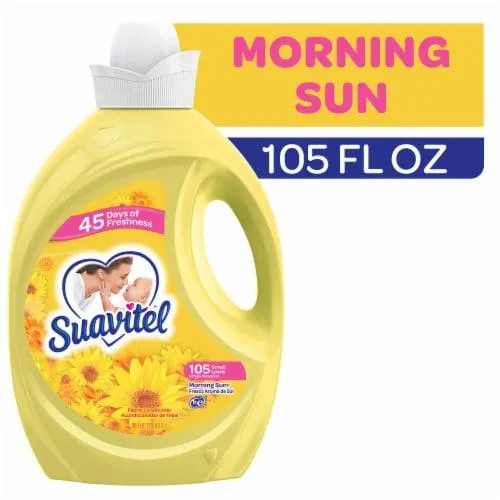 Suavitel Liquid Fabric Conditioner Laundry Fabric Softener Morning Sun Scent