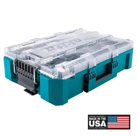 Makita 15.25 in. W X 3.35 in. H X 22.11 in. D Deep Organizer Resin Teal