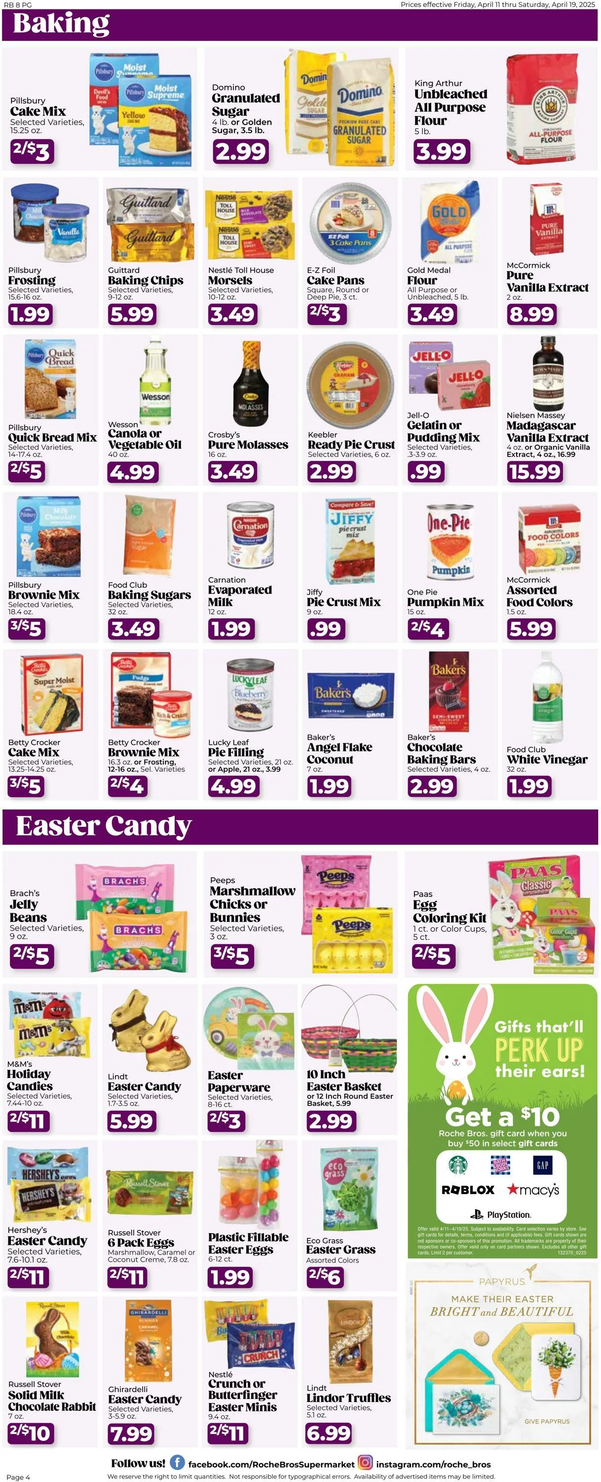 Weekly ad Roche Bros from April 11 to April 17 2025 - Page 4