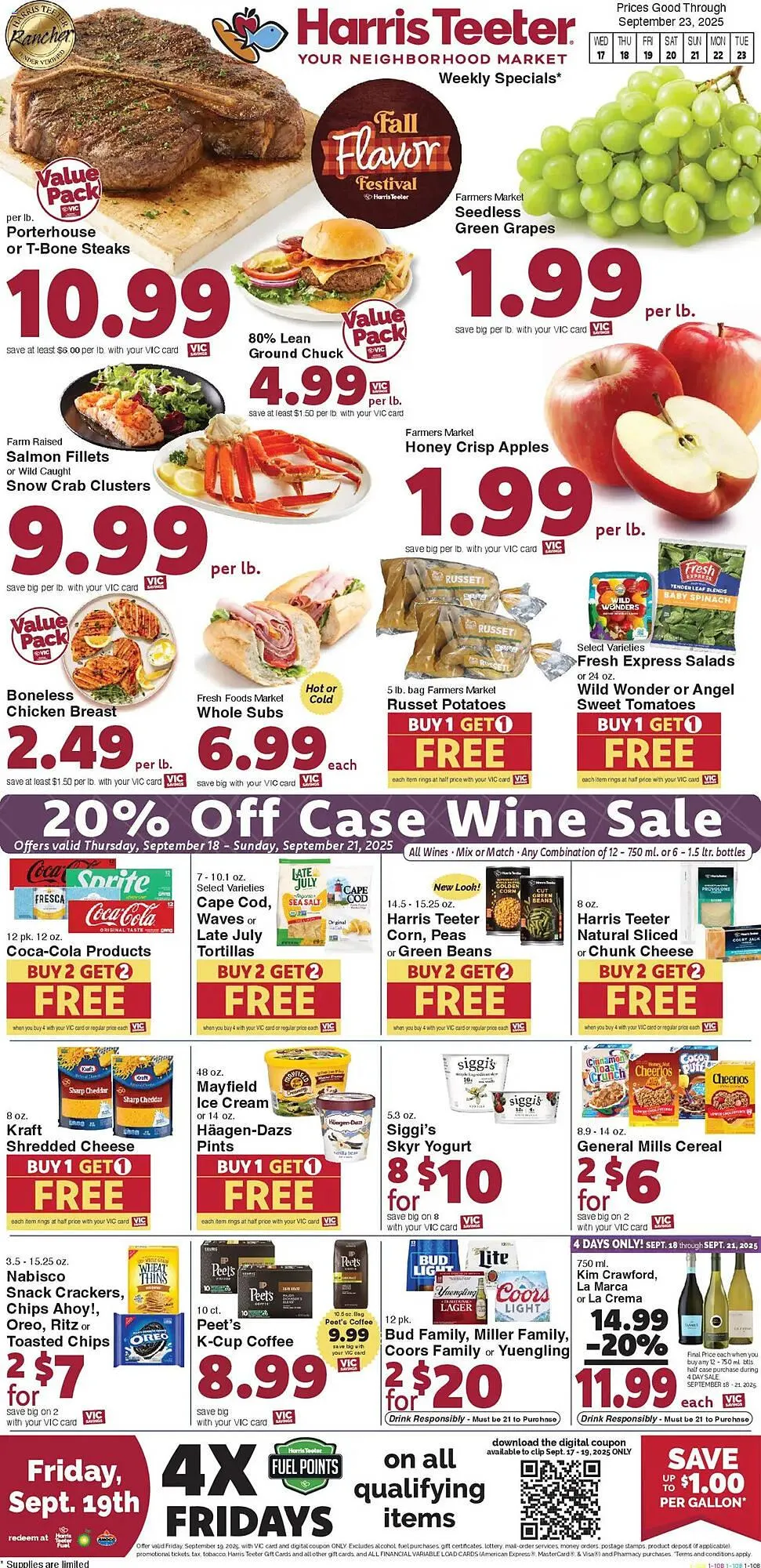 Weekly ad Harris Teeter weekly ad from September 17 to September 24 2025 - Page 1