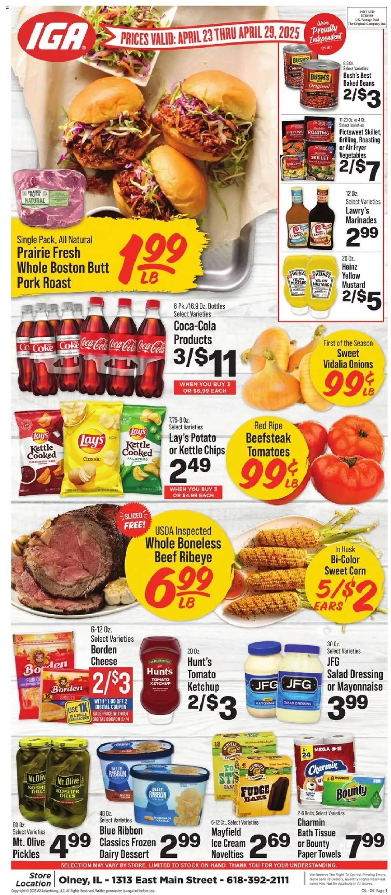 IGA Weekly Ad - 1
