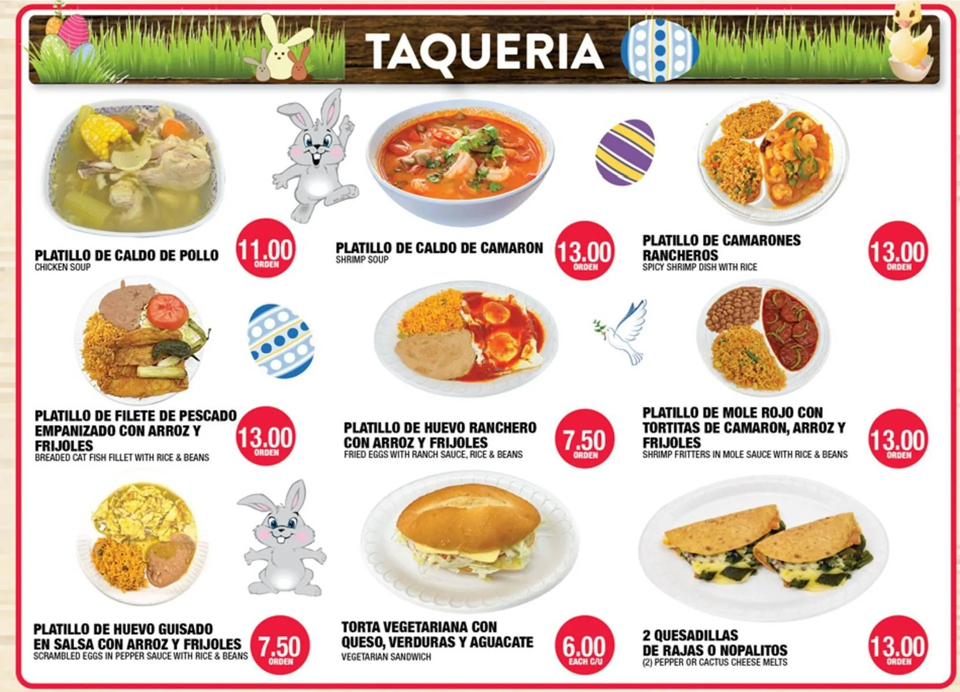 Weekly ad Carnicerias Jimenez weekly ad from April 3 to April 9 2026 - Page 1