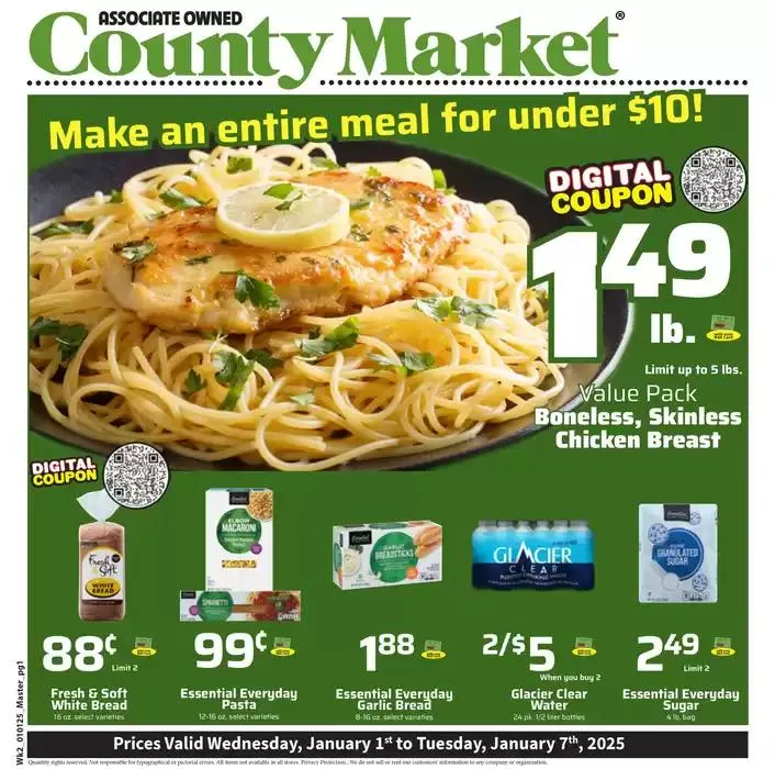 Weekly ad Top offers for smart savers from January 1 to January 7 2025 - Page 1
