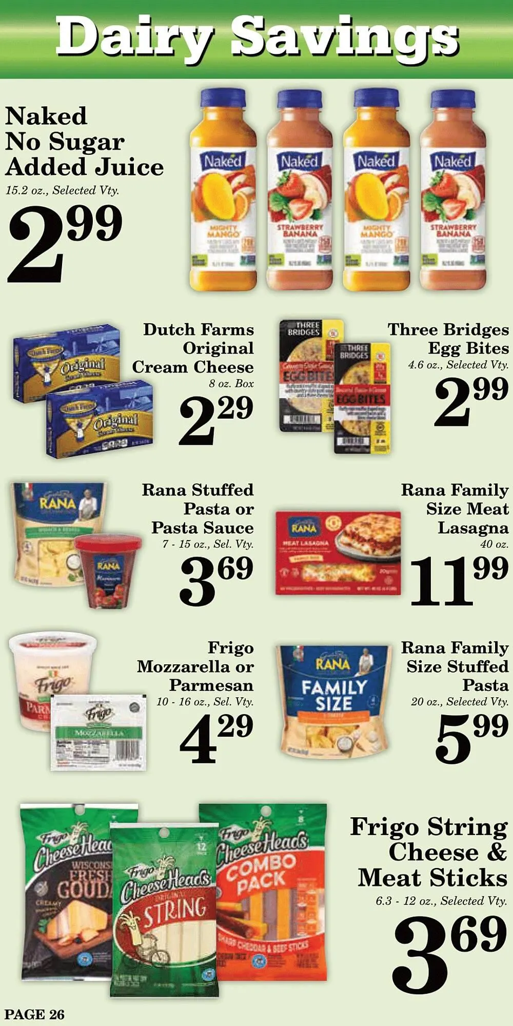 Weekly ad Harvest Foods ad from April 2 to April 29 2025 - Page 27