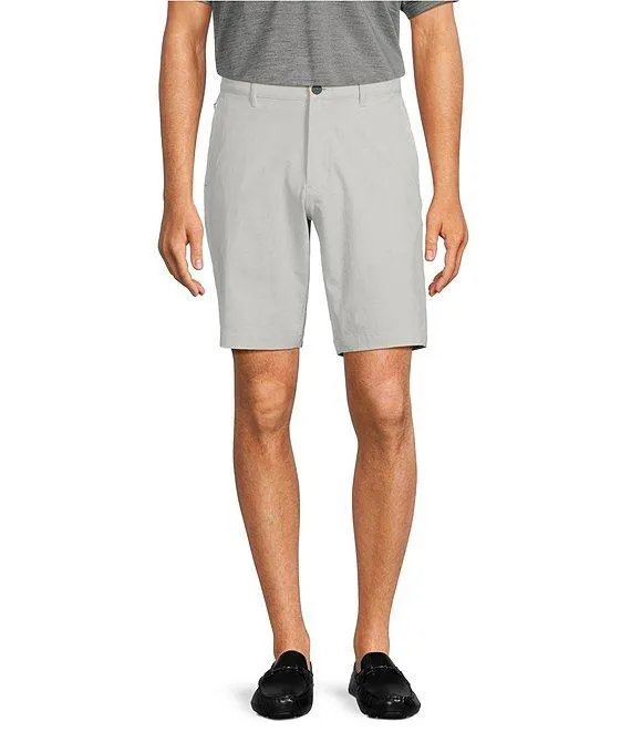 IslandZone Chip Shot Flat Front Stretch 10" Inseam Shorts