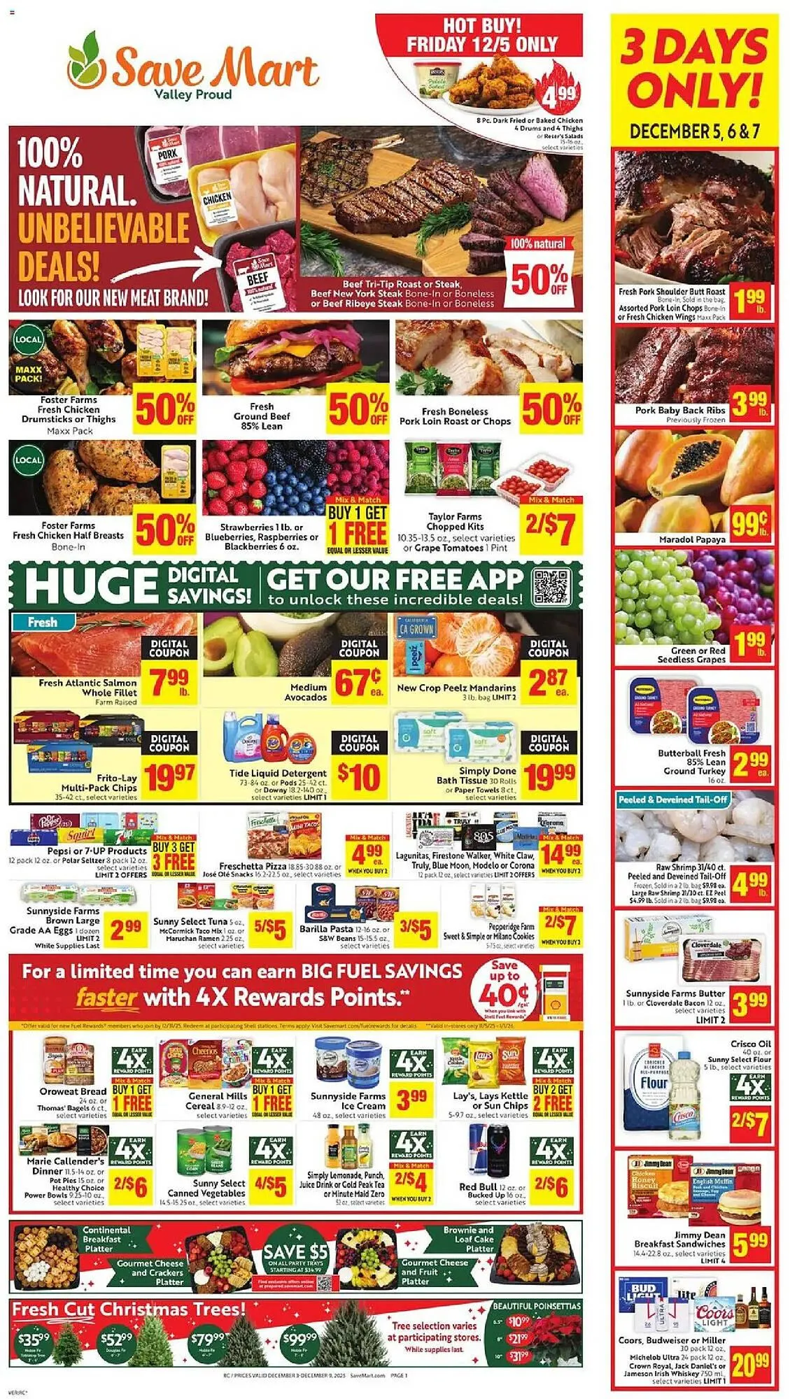 Weekly ad Save Mart weekly ad from December 3 to December 9 2025 - Page 1