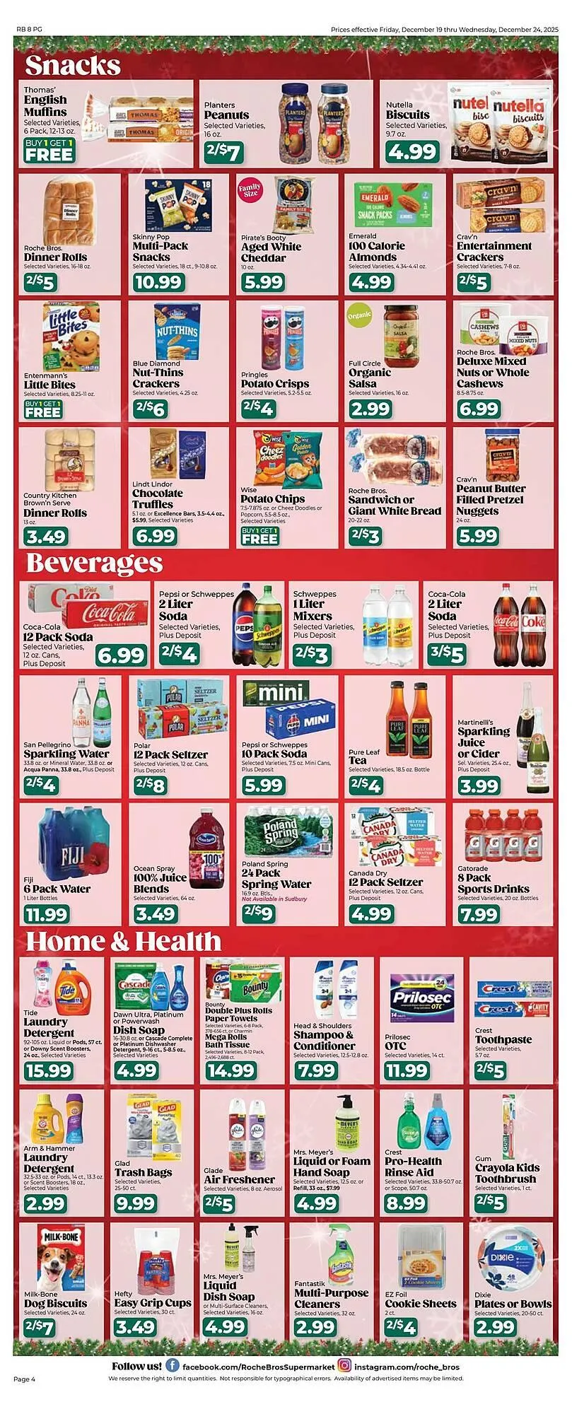 Weekly ad Roche Bros weekly ad from December 19 to December 24 2025 - Page 4