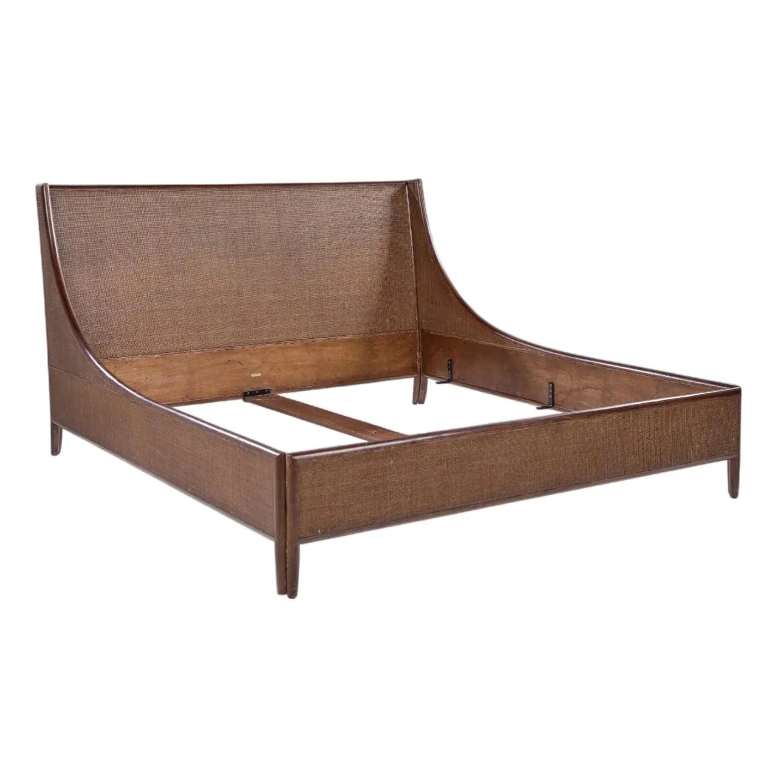 Barbara Barry for McGuire Rattan King Bed