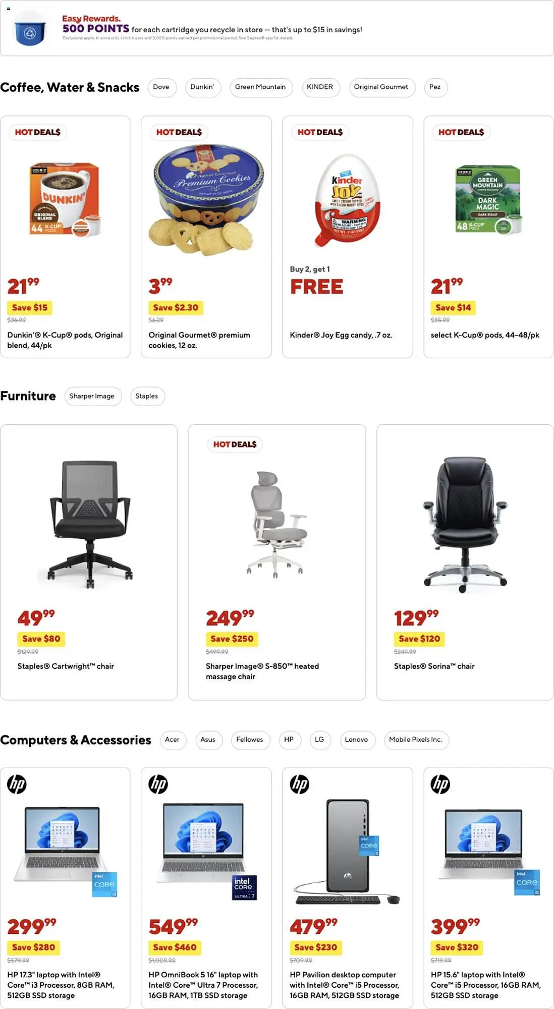 Weekly ad Staples weekly ad from November 16 to November 22 2025 - Page 7