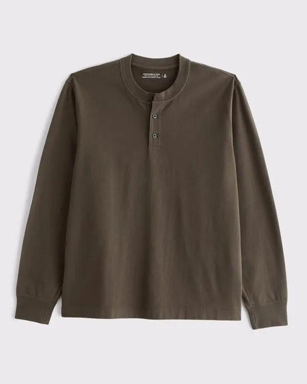 Long-Sleeve Premium Heavyweight 2.0 Henley
