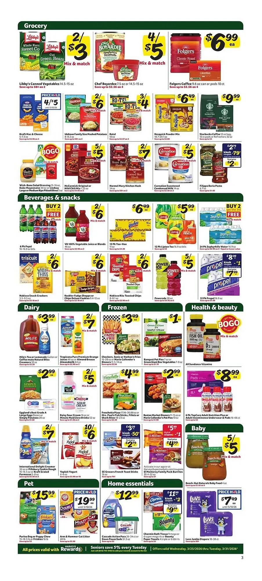 Weekly ad Harveys Supermarkets weekly ad from March 25 to March 31 2026 - Page 5