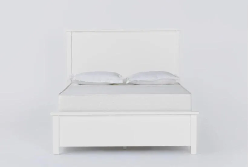 Felipe White Queen Platform Bed
