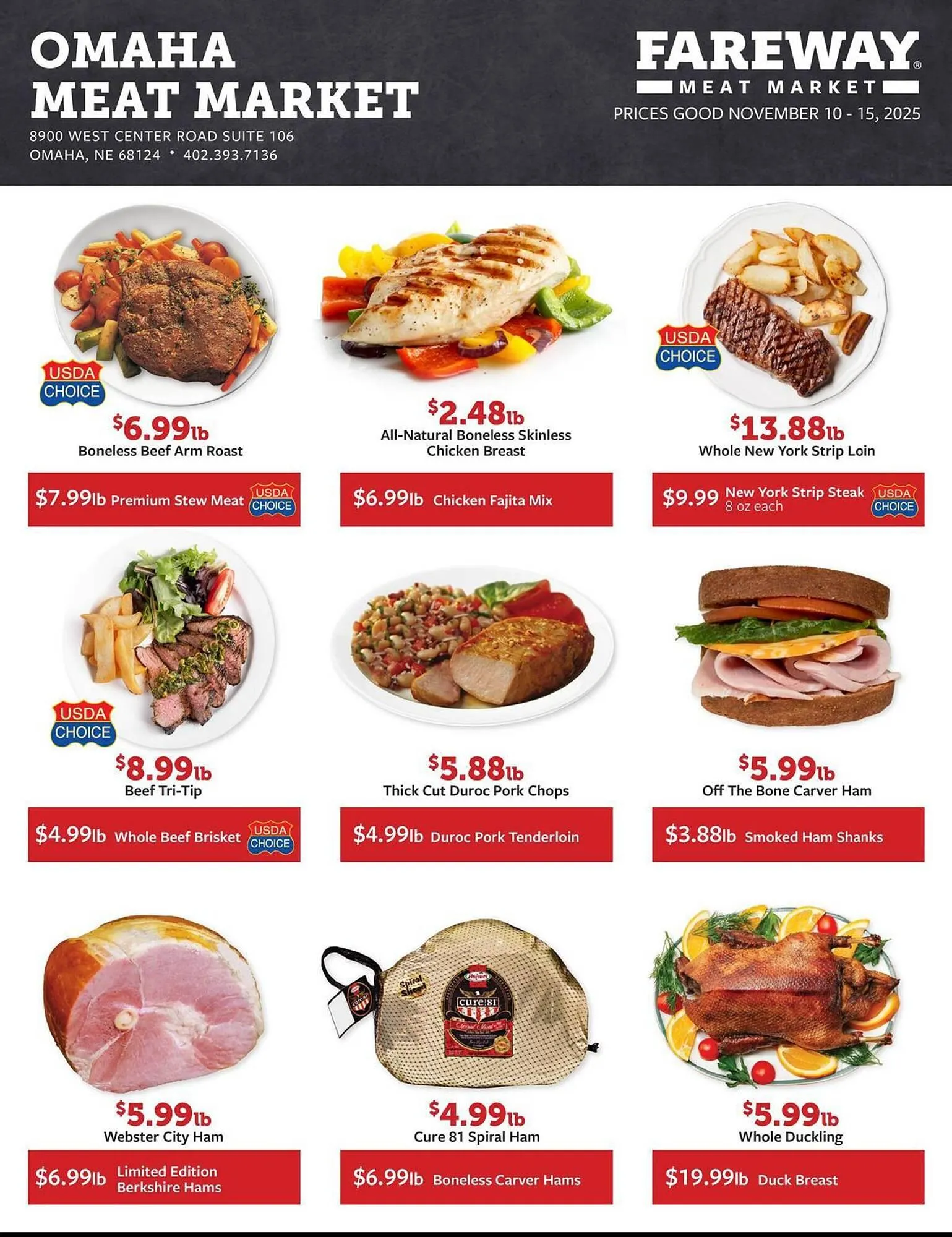 Weekly ad Fareway weekly ad from November 10 to November 15 2025 - Page 1