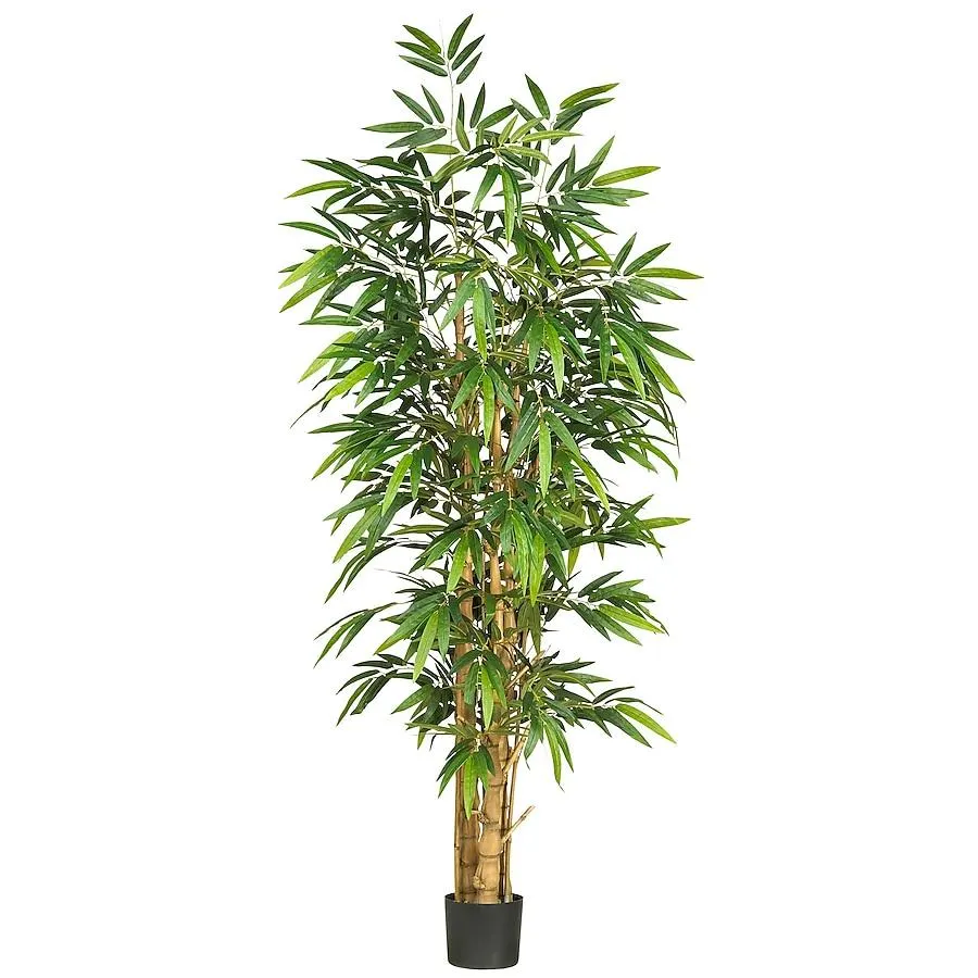 Nearly Natural 72-Inches Green Indoor Floor Silk Artificial tree
