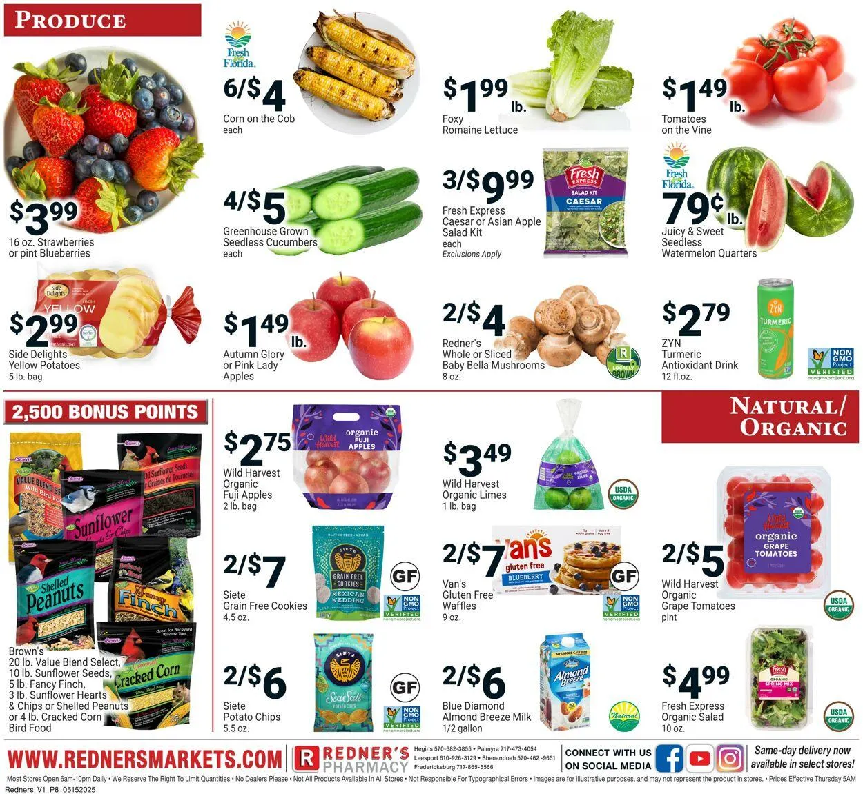 Weekly ad Redner’s Warehouse Market Current weekly ad from May 15 to May 21 2025 - Page 8