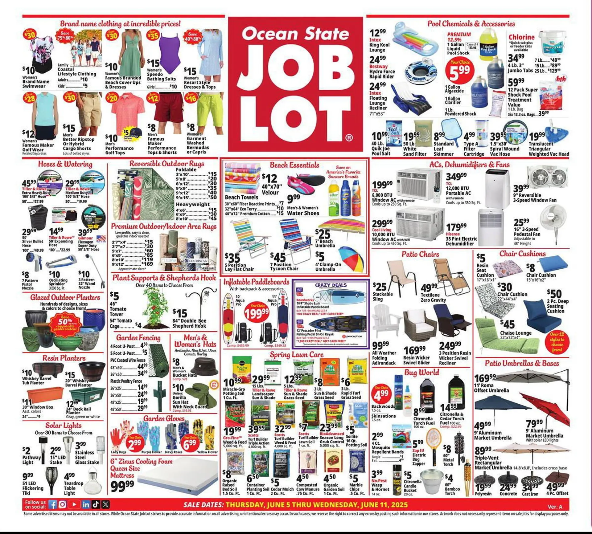 Weekly ad Ocean State Job Lot Weekly Ad from June 5 to June 11 2025 - Page 1