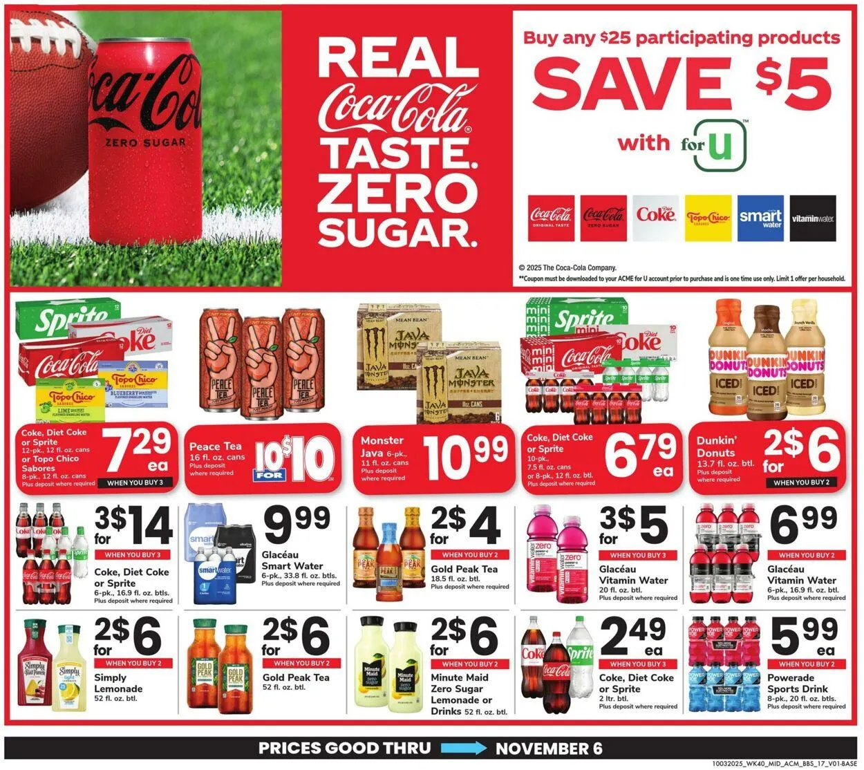 Weekly ad Acme Current weekly ad from October 3 to November 6 2025 - Page 17