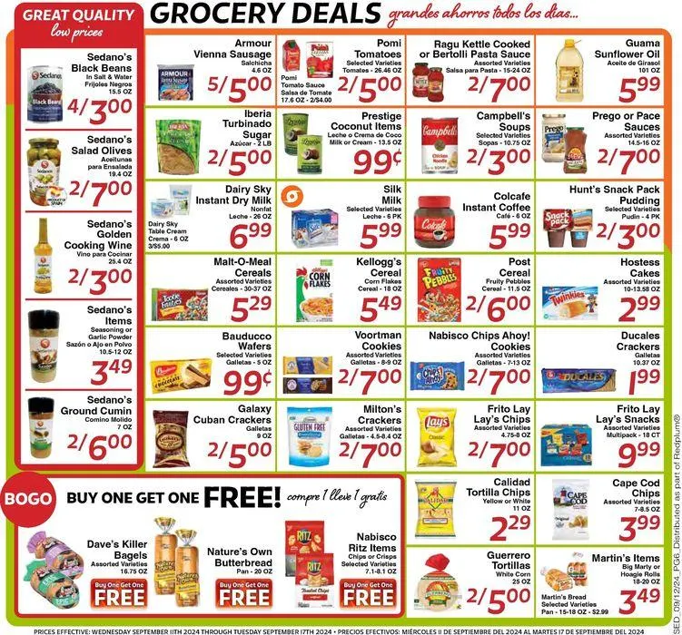 Weekly ad Sedano's weekly ad from September 11 to September 17 2024 - Page 6