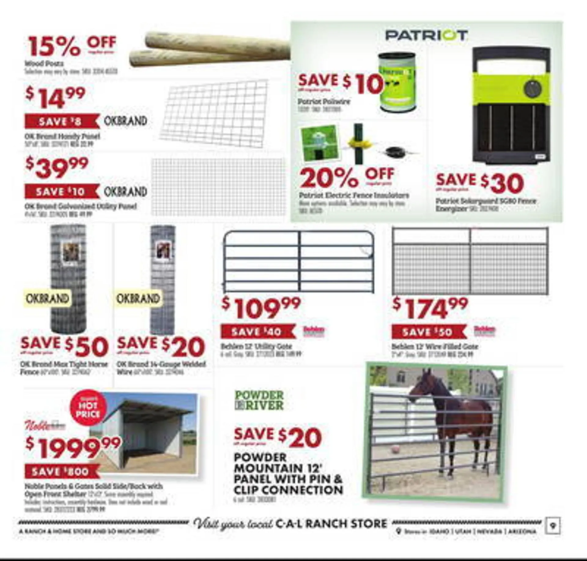 Weekly ad C A L Ranch Stores Weekly Ad from March 26 to April 4 2025 - Page 9