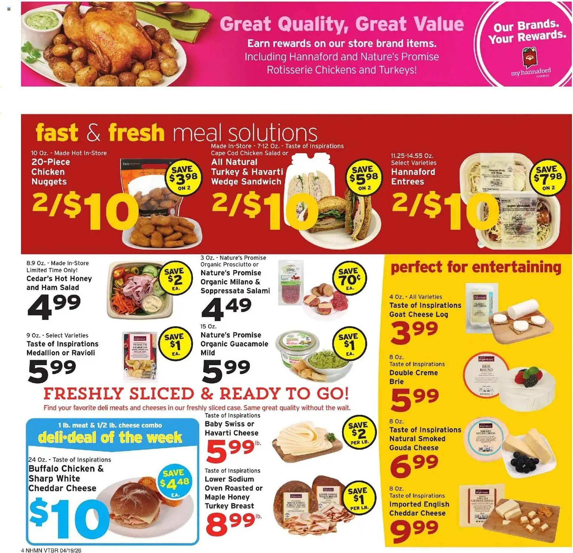 Weekly ad Hannaford flyer from April 19 to April 25 2026 - Page 4