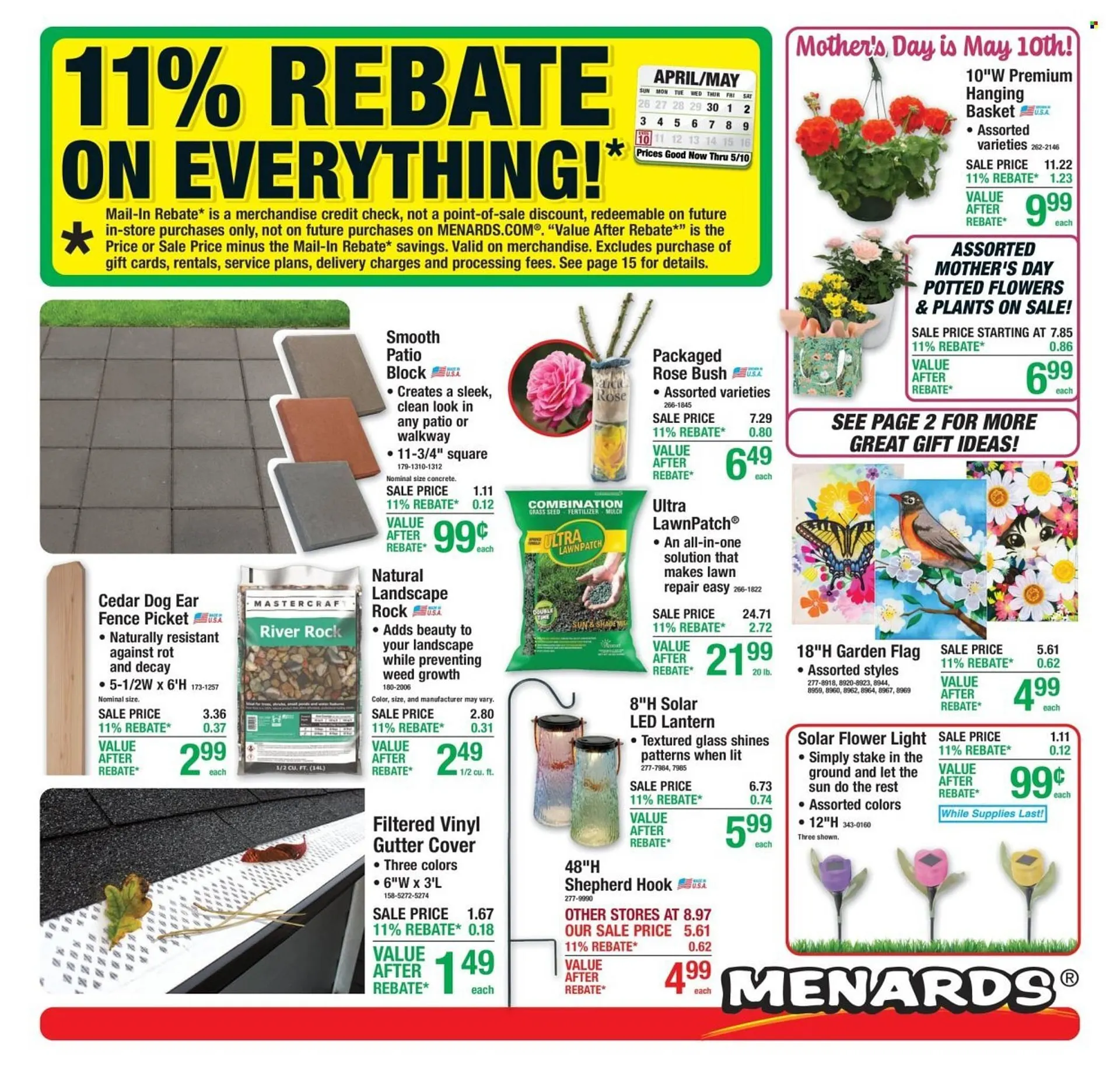 Weekly ad Menards weekly ad from April 30 to May 10 2026 - Page 1