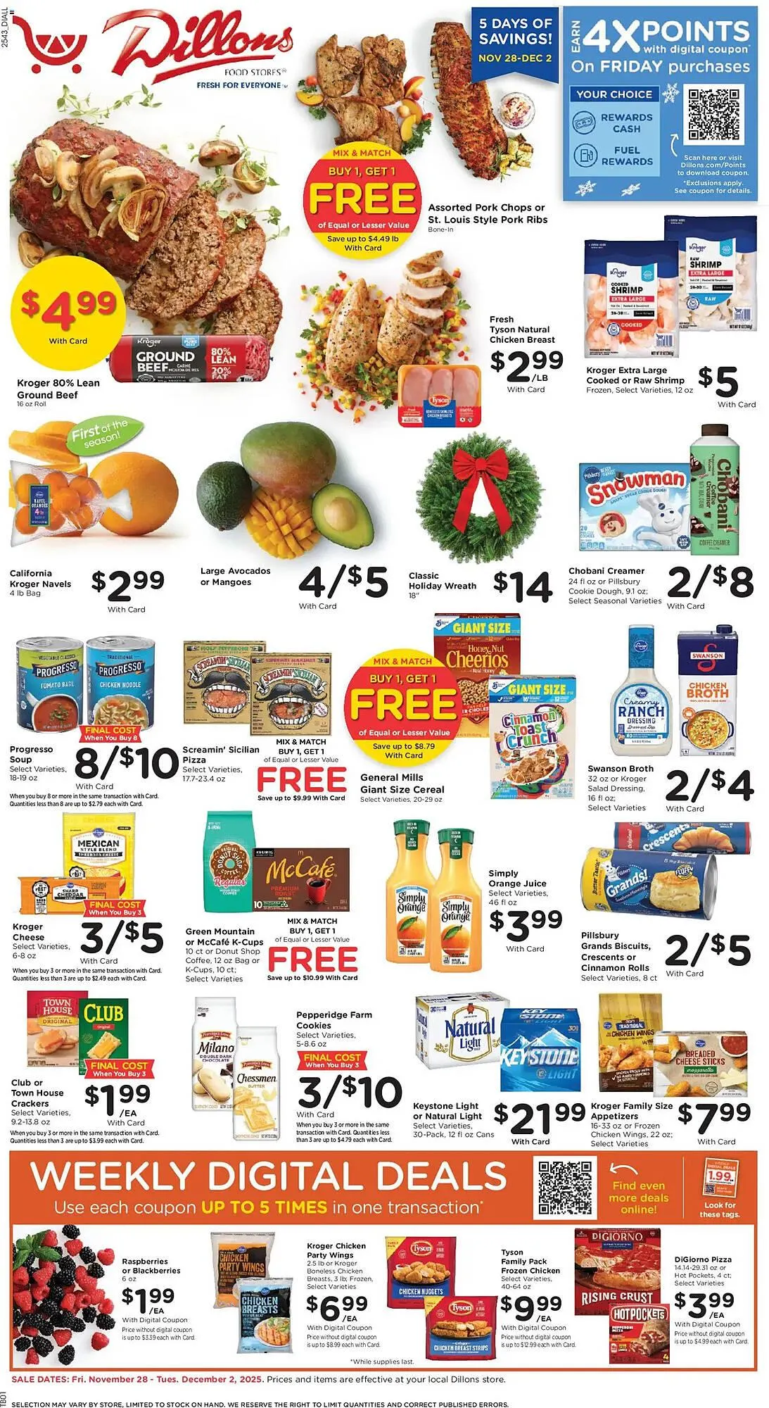 Dillons weekly ad - 1