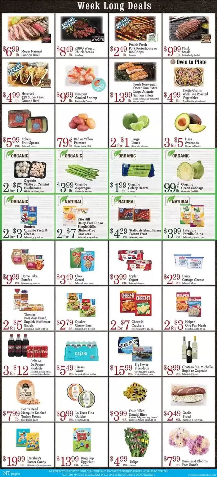 Weekly ad Exclusive deals for our customers from April 9 to April 15 2025 - Page 4