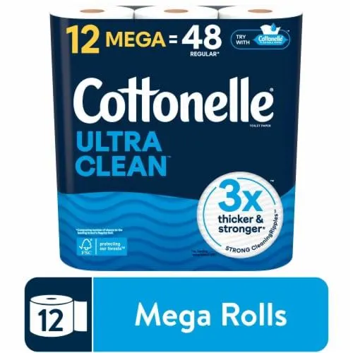 Cottonelle Ultra Clean Strong Toilet Paper
