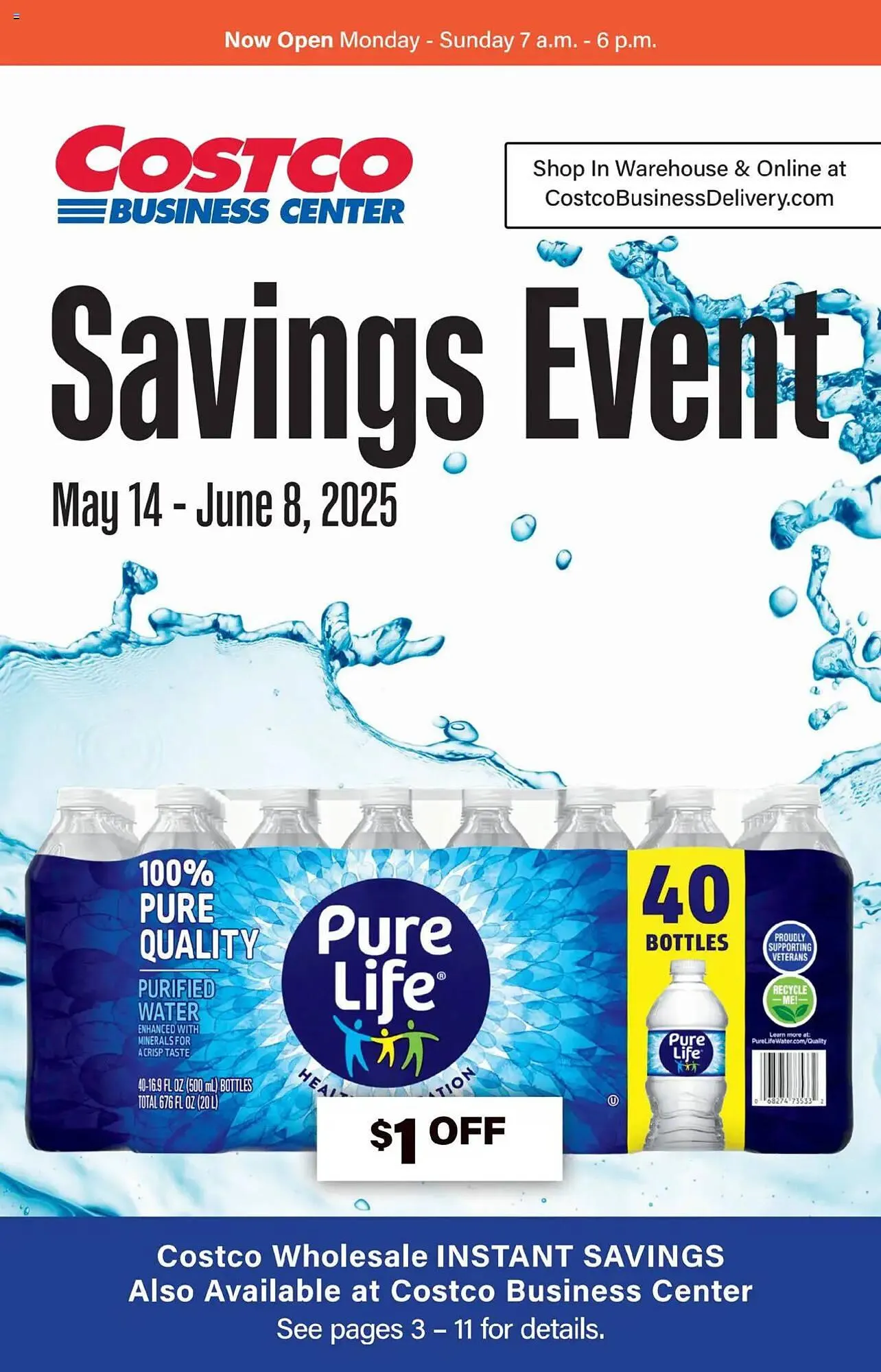 Weekly ad Costco Weekly Ad from May 14 to June 8 2025 - Page 1