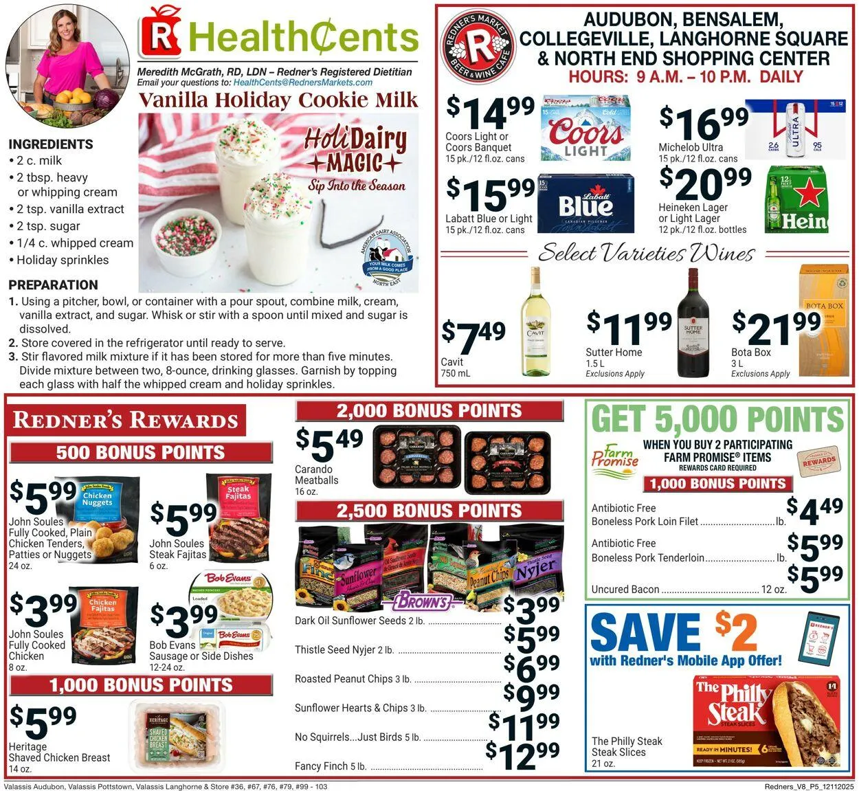 Weekly ad Redner’s Warehouse Market Current weekly ad from December 11 to December 17 2025 - Page 5