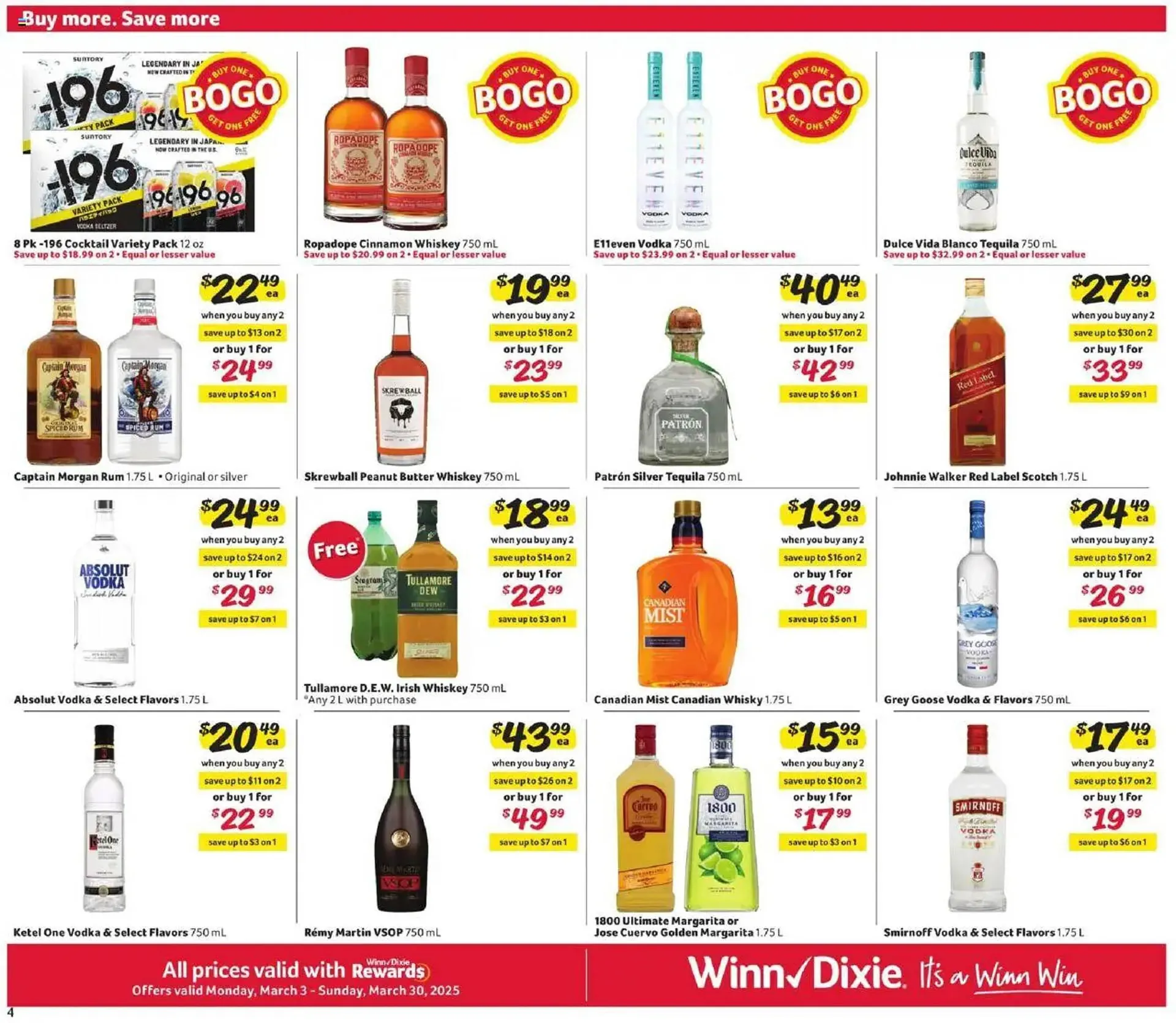 Weekly ad Winn Dixie Weekly Ad from March 3 to March 30 2025 - Page 4