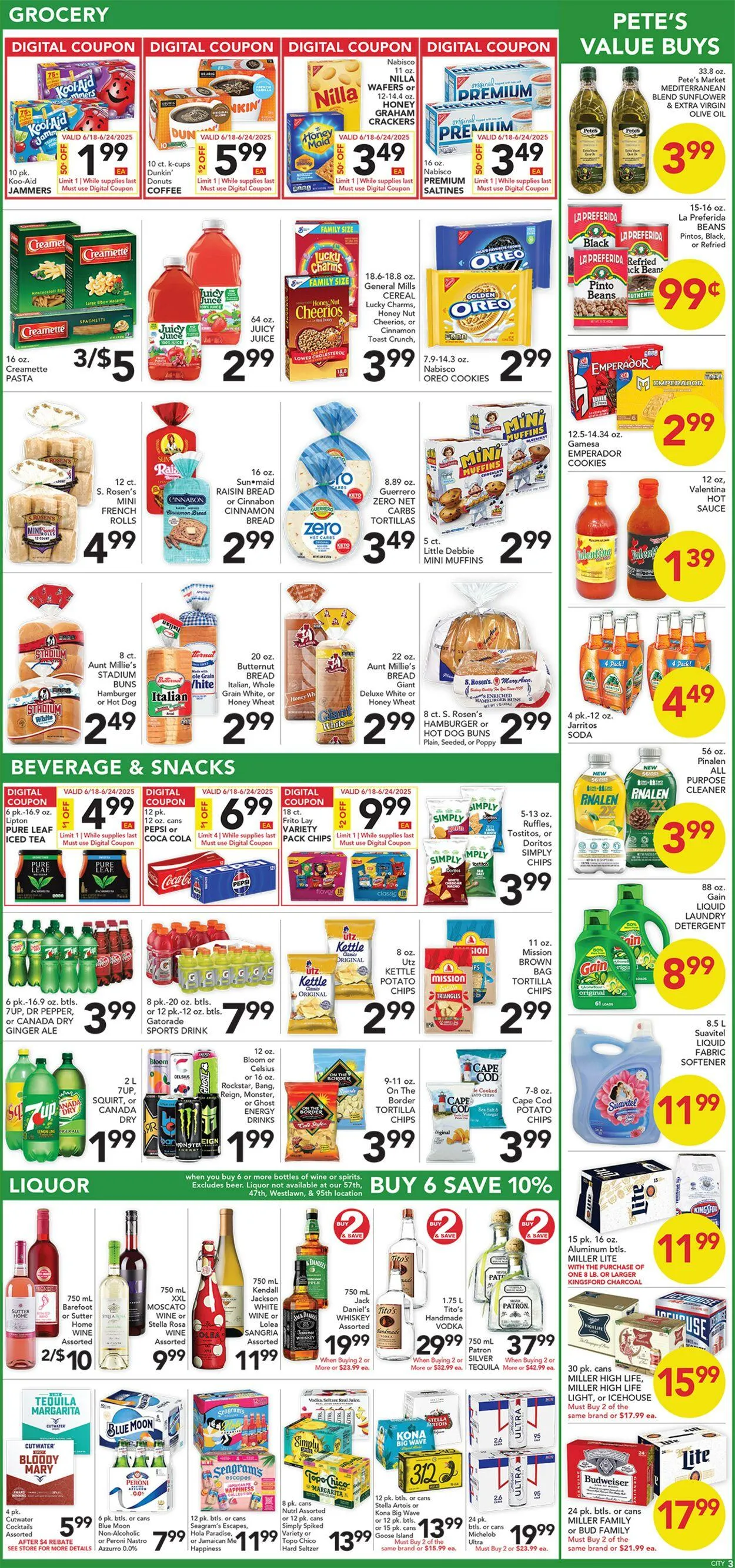 Weekly ad Pete's Fresh Market Current weekly ad from June 18 to June 24 2025 - Page 3