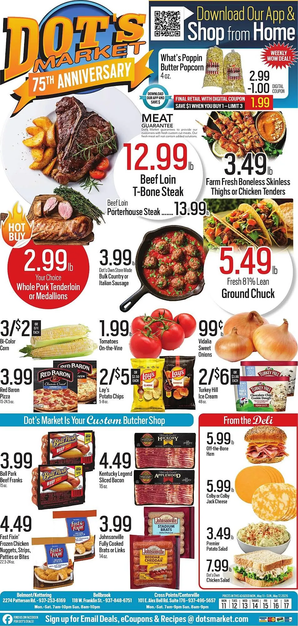 Weekly ad Dot's Market weekly ad from May 11 to May 17 2026 - Page 1